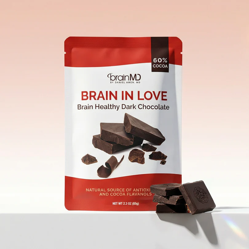 Brain In Love Chocolate