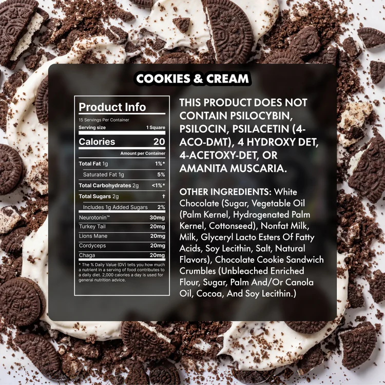 Tre House Mushroom Chocolate Bar - Image 3